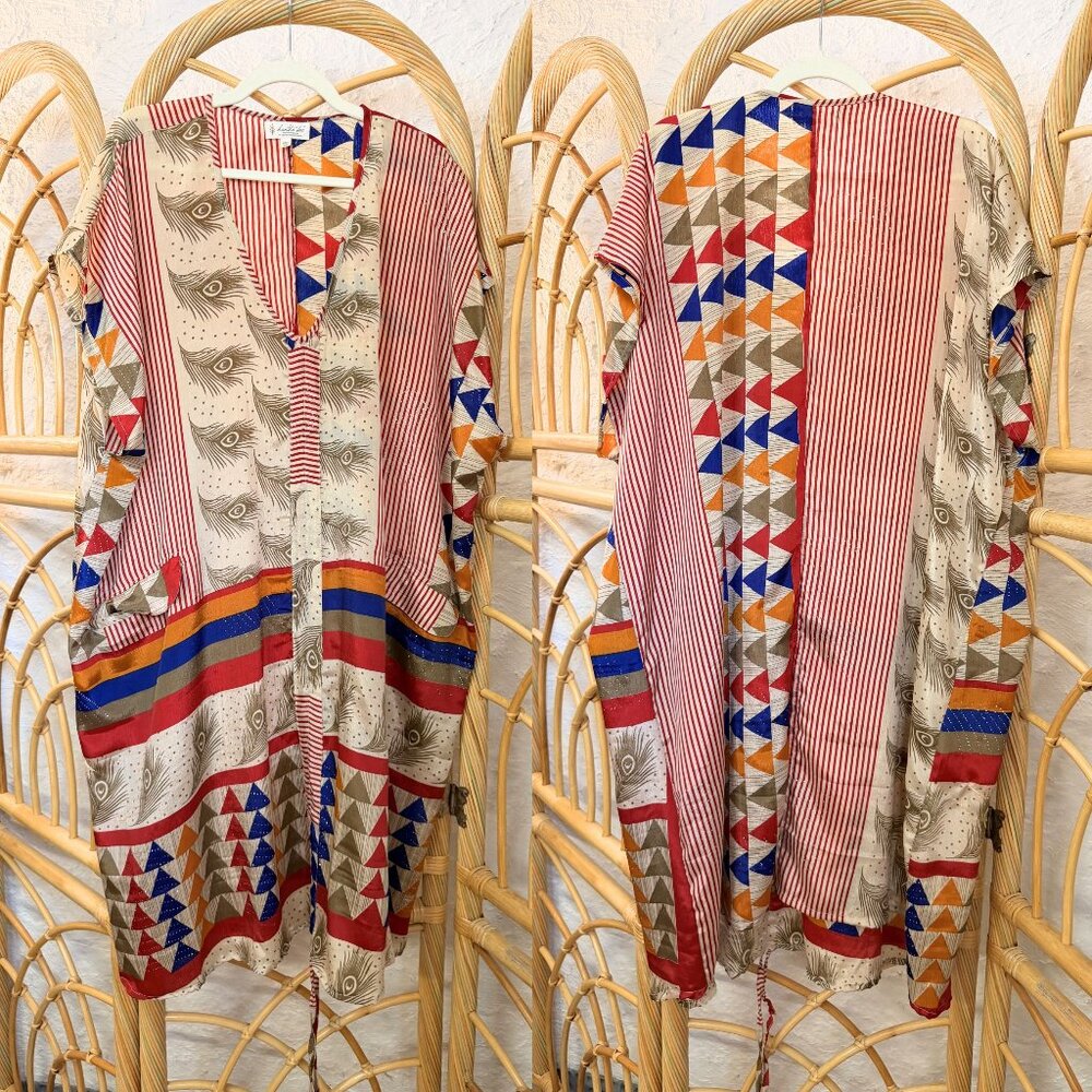 Kantha Bae Butterfly Midi Muu Dress / Tunic